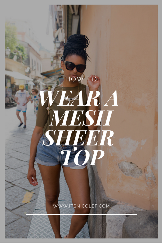 How To Wear A Sheer Top
