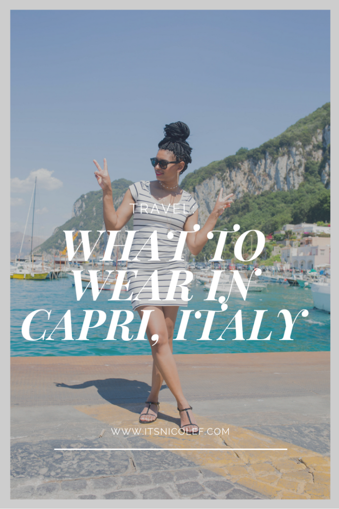 What To Wear In Capri Italy