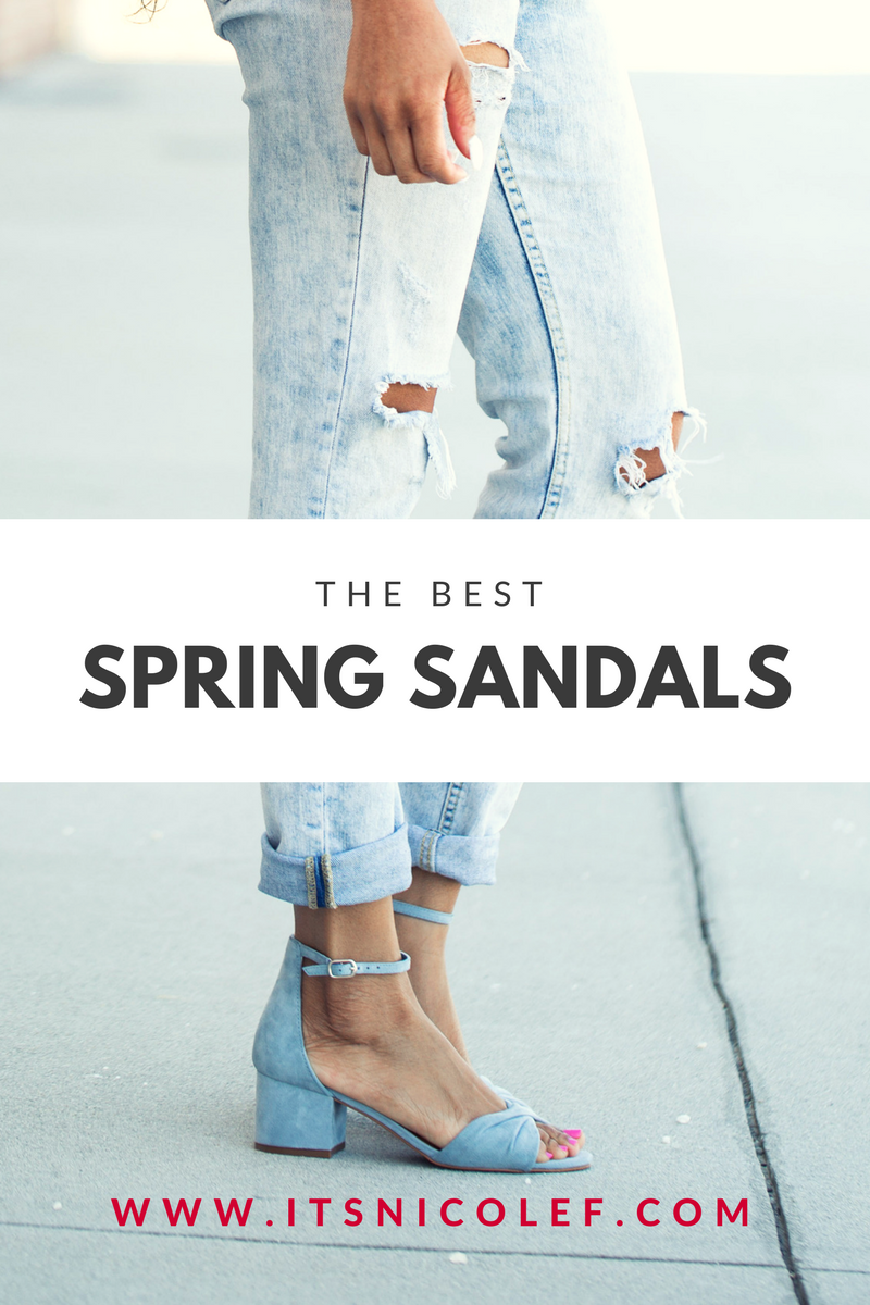 The Best Sandals for Spring 2018