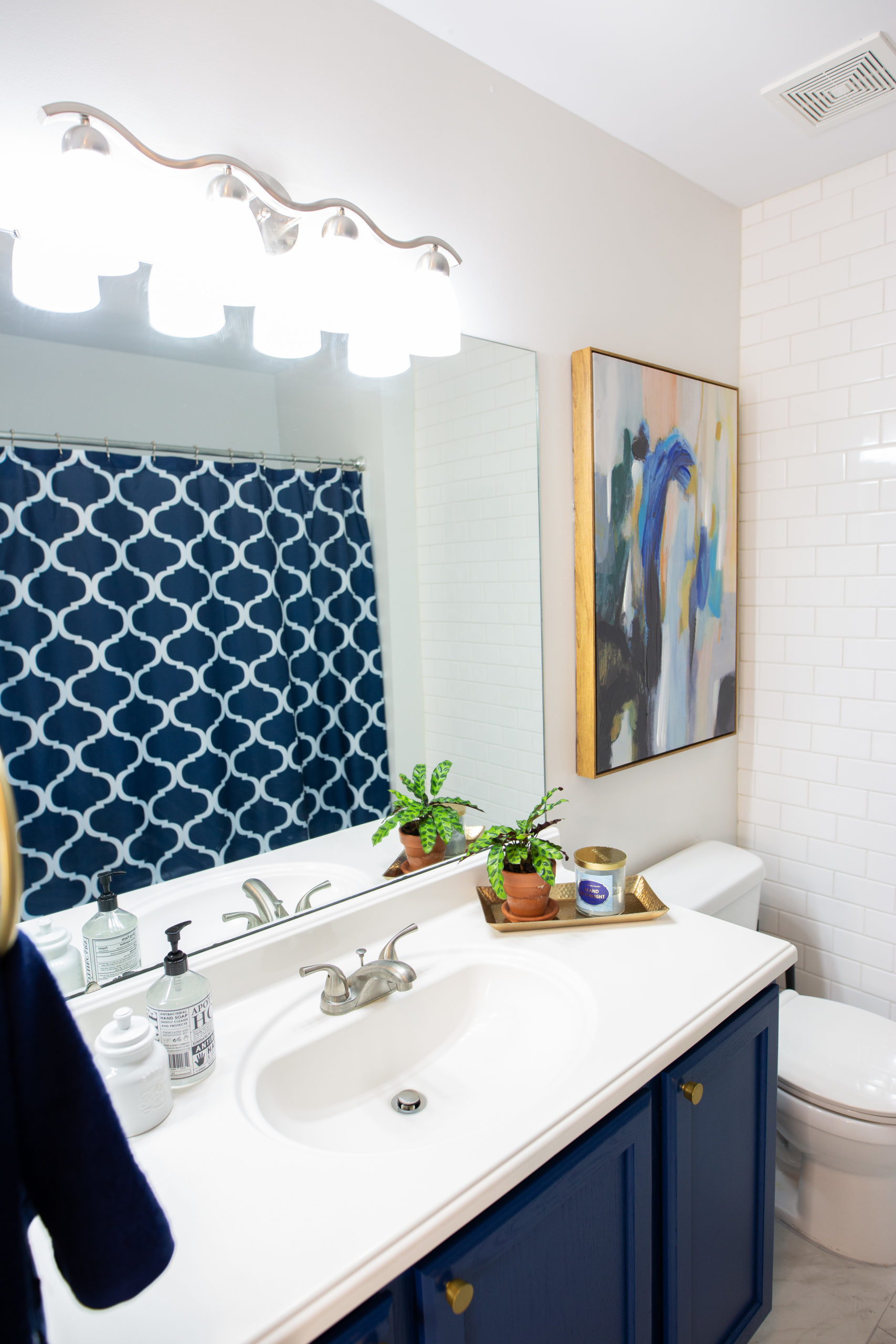 Bathroom Remodel Under $300 l DIY By Niky Foster