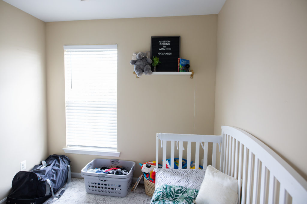plain toddler room