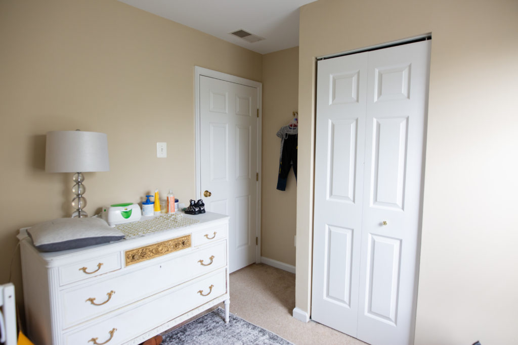 before and after toddler bedroom makeover