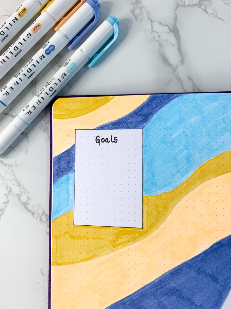 how to bullet journal when you can't draw