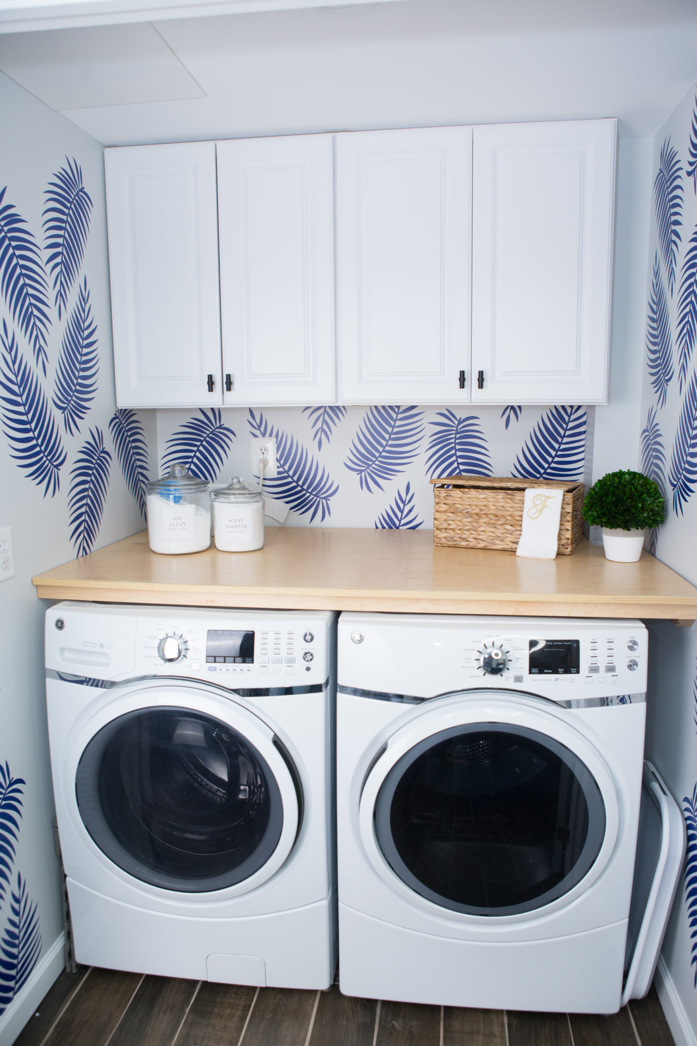 How to Organize A Small Laundry Room - diybynikyfoster.com